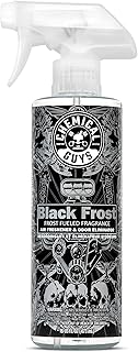 Chemical Guys Black Frost Air Premium Car Air Freshener Spray & Odor Eliminator - Crisp Masculine Scent Spray for Trucks, SUVs, RVs, and Motorcycles - Use in Home, Office, or Garage, 16 oz Bottle