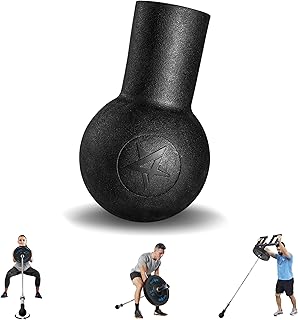 Yes4All Exercise Machine Adjustable T Bar Row Attachment, D Row Handle/Landmine Handle Attachment with Textured Rubber Handles
