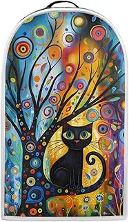 Modern Art Cat Print Blender Cover Small Kitchen Appliance Covers Stand Mixer Coffee Juicer Maker Blender Dust Cover and Fingerprint Protection