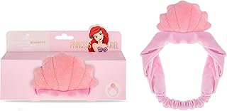 MAD Beauty Disney Pure Princess Ariel Make-Up Headband The Little Mermaid Soft Elasticated Design, Keeps Hair Tucked Away Out of Face for Skincare & Make-Up, Comfortable, Soft | Gift for Women